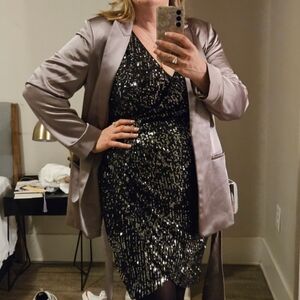 Calvin Klein sequin dress